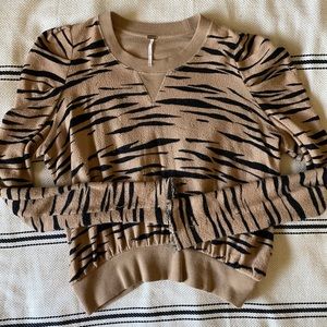 Free people tiger sweater